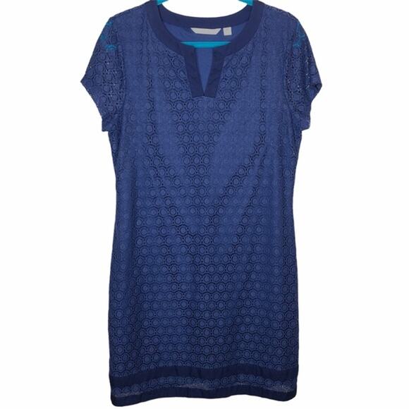 Isaac Mizrahi Live! Lace Shift Dress Size M - Picture 1 of 8